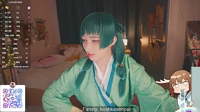 koshkasenpai online show from September 2025 11:12:02 AM