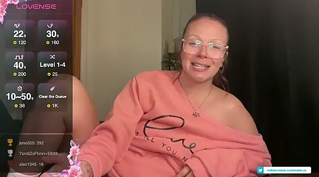 MelodyRoseUk online show from February 2025 05:30:01 PM