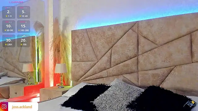 Snapshot of JossAckland chatting on February 2026 07:53:01 PM JossAckland online show from February 2026 07:53:01 PM