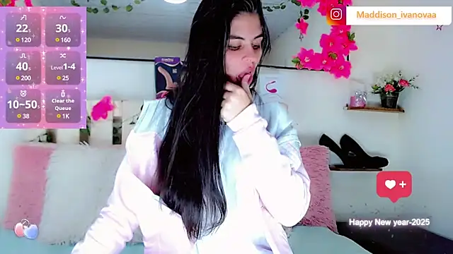 Snapshot of Madisson_Ivanova chatting on January 2025 05:09:01 AM Madisson Ivanova online show from January 2025 05:09:01 AM