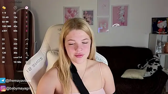 Maya Rave online show from November 2025 02:11:02 AM