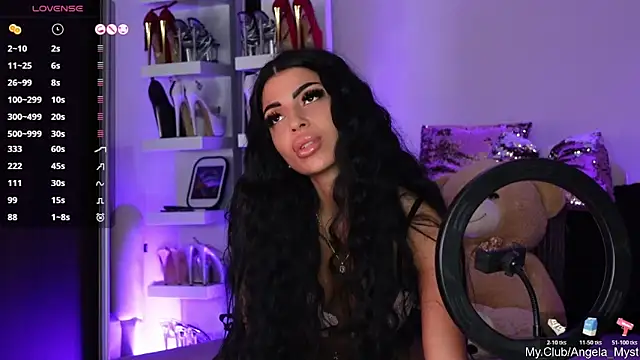 Angela Myst online show from March 2026 03:18:01 PM