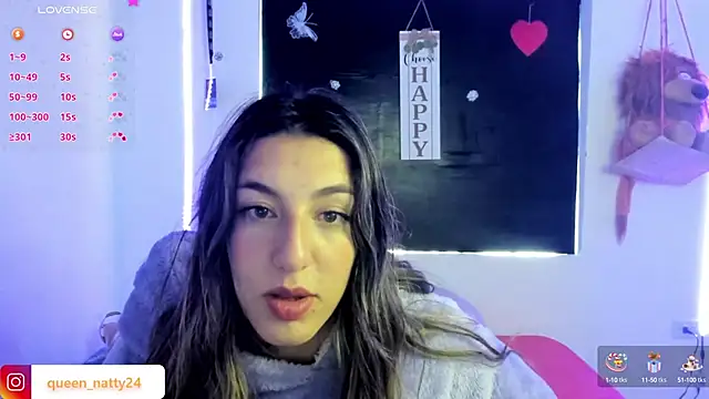 queen-natty online show from January 2025 01:24:01 PM