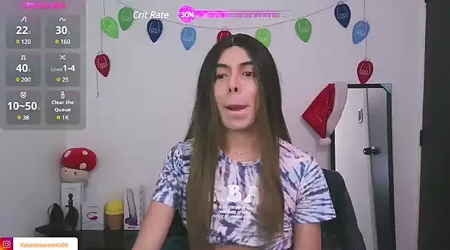 valentina crtti online show from January 2025 01:14:01 PM