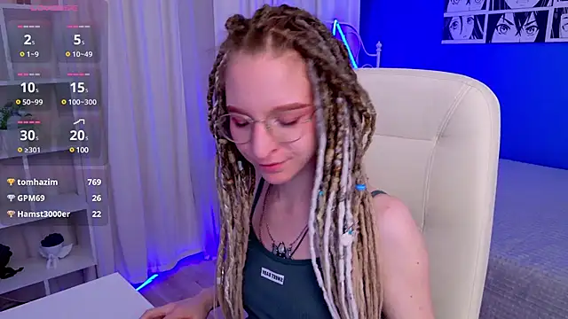 VioletShine online show from January 2025 01:02:02 PM