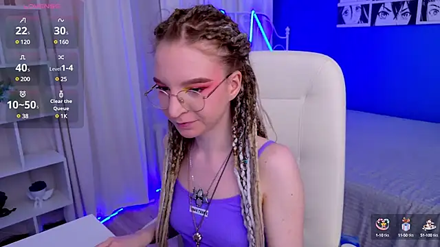 VioletShine online show from January 2025 01:53:02 PM