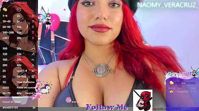 Naomy veracruz  online show from February 2025 04:04:02 PM
