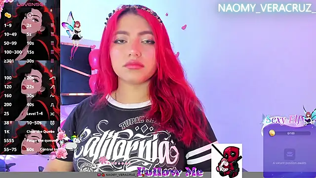 Naomy veracruz  online show from February 2025 01:58:01 PM