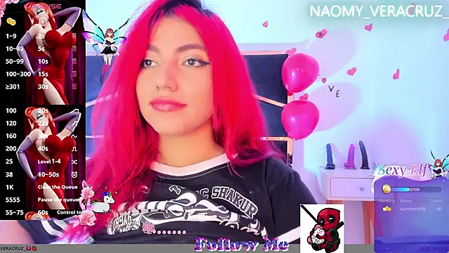 Naomy veracruz  online show from February 2025 08:07:02 PM