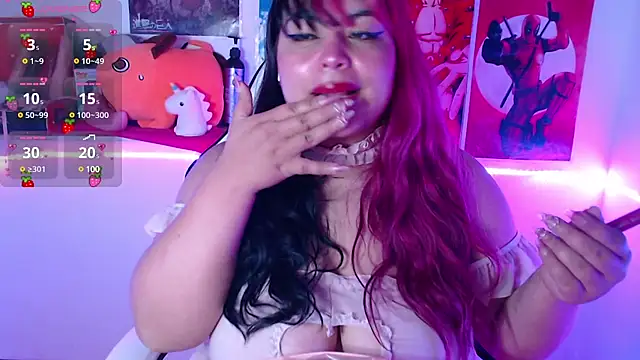 Snapshot of Pinky-Flower chatting on March 2025 12:21:02 AM Pinky-Flower online show from March 2025 12:21:02 AM