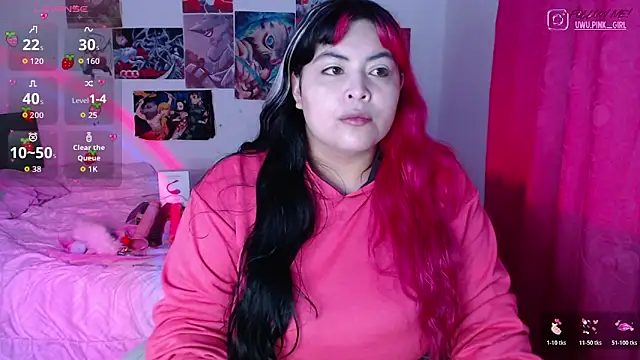 Snapshot of Pinky-Flower chatting on February 2026 03:18:01 PM Pinky-Flower online show from February 2026 03:18:01 PM