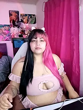 Snapshot of Pinky-Flower chatting on February 2026 02:50:02 PM Pinky-Flower online show from February 2026 02:50:02 PM