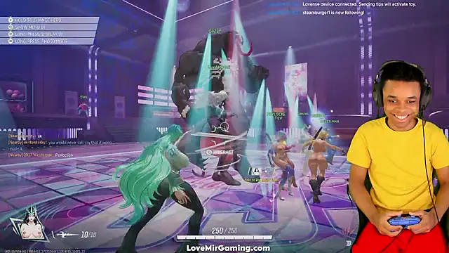 lovemirgaming online show from February 2026 08:41:02 PM