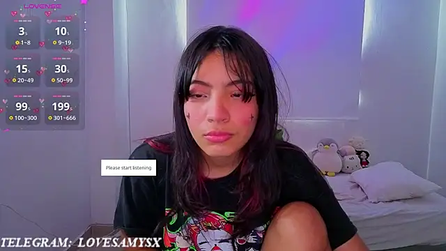 Lovelyamyy online show from April 2026 07:58:02 PM