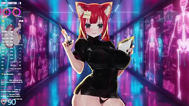 Snapshot of LewdKira_VT chatting on May 2026 04:35:02 PM LewdKira VT online show from May 2026 04:35:02 PM