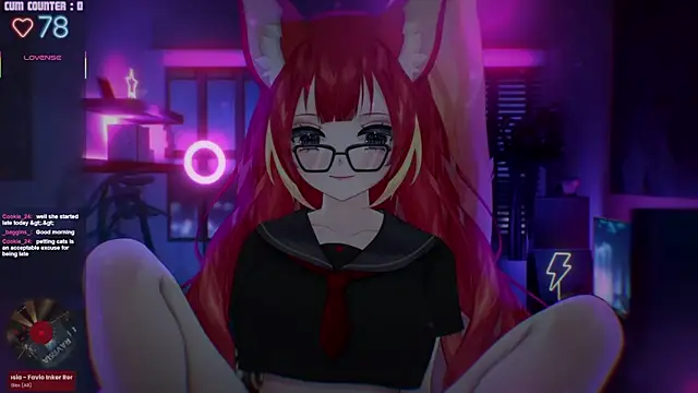 Snapshot of LewdKira_VT chatting on June 2026 04:44:01 PM LewdKira VT online show from June 2026 04:44:01 PM