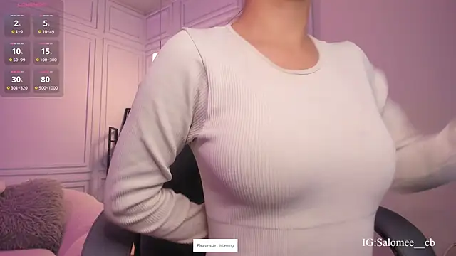 Salome  evans online show from December 2025 02:43:02 PM