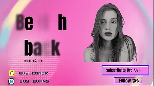 Snapshot of Evy_conor chatting on October 2025 02:06:01 AM Evy conor online show from October 2025 02:06:01 AM