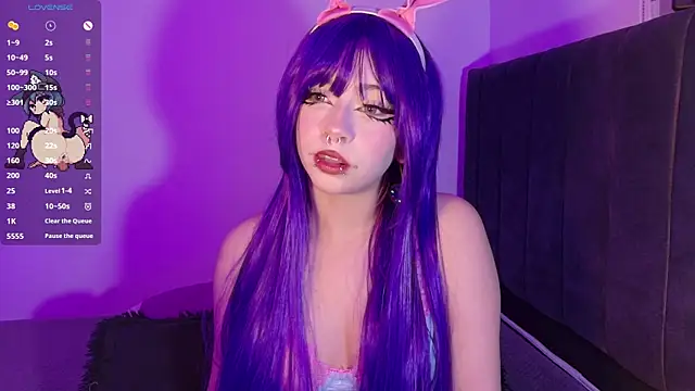 Snapshot of purplelilith3 chatting on August 2026 06:17:01 PM purplelilith3 online show from August 2026 06:17:01 PM