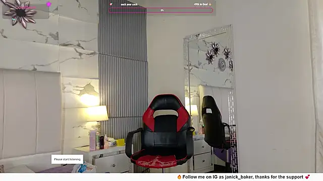 Snapshot of JanickBaker chatting on April 2026 05:06:01 PM JanickBaker online show from April 2026 05:06:01 PM