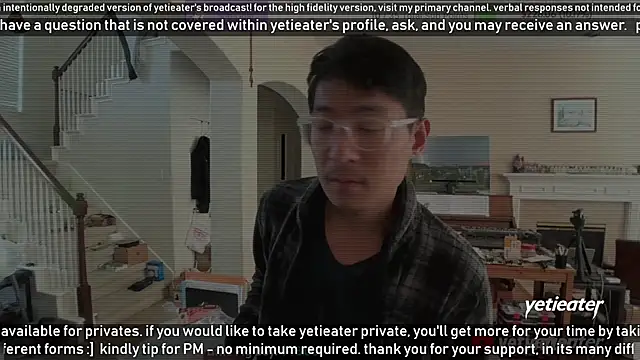 yetieater online show from January 2025 08:54:01 PM