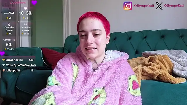 Snapshot of OllympeKaii chatting on March 2026 07:49:02 AM OllympeKaii online show from March 2026 07:49:02 AM