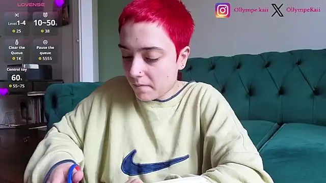 Snapshot of OllympeKaii chatting on March 2026 09:37:01 AM OllympeKaii online show from March 2026 09:37:01 AM