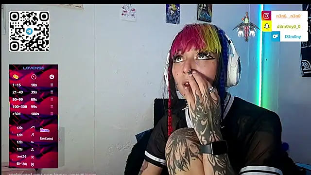 d3m0ny0 0 online show from January 2026 05:34:02 AM