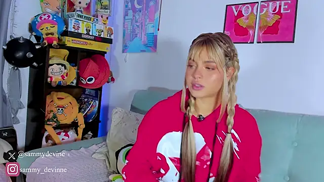 Snapshot of sammy_devinne chatting on April 2026 09:16:02 PM sammy devinne online show from April 2026 09:16:02 PM