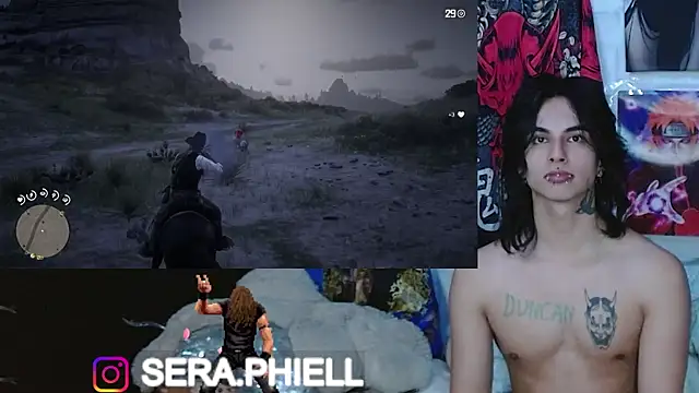 Snapshot of Seraphiell chatting on December 2025 01:33:02 AM Seraphiell online show from December 2025 01:33:02 AM