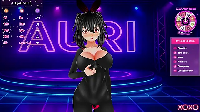 Auri Hikaru online show from September 2025 10:10:02 PM