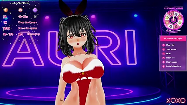 Auri Hikaru online show from December 2025 07:12:02 PM