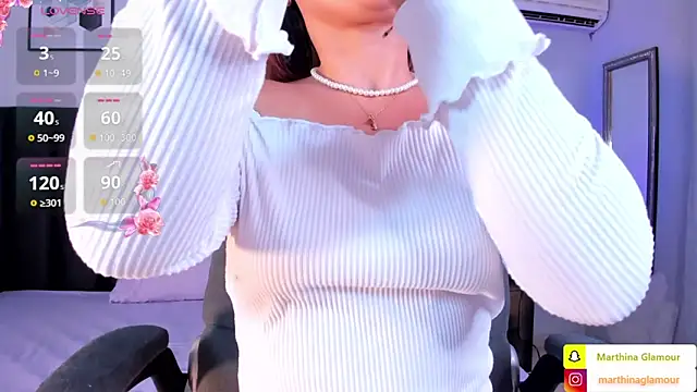 Marthina online show from January 2026 07:06:01 PM