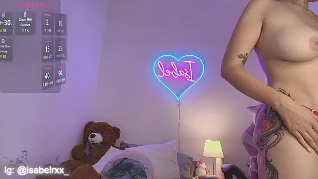 Snapshot of IsabelCortes chatting on March 2026 05:00:01 AM IsabelCortes online show from March 2026 05:00:01 AM