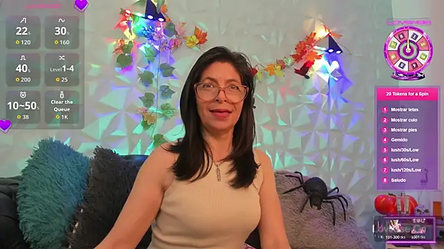 SabinaDeluxe cg online show from October 2025 12:18:02 PM