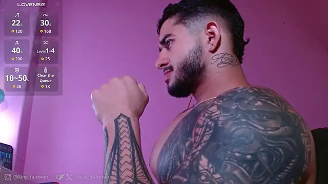 king falconer online show from March 2026 12:54:01 AM