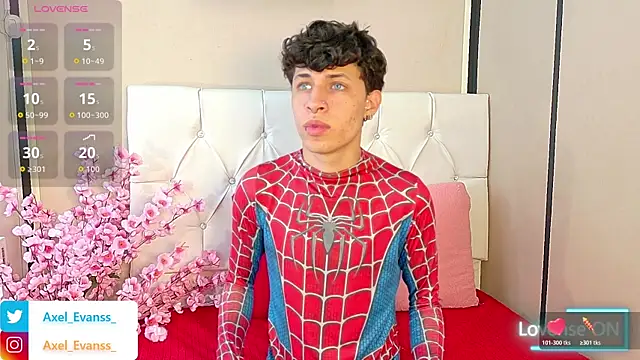 Axel  Evans online show from October 2025 12:06:01 PM