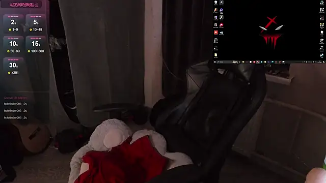 Snapshot of Melante chatting on October 2025 01:39:01 AM Melante online show from October 2025 01:39:01 AM