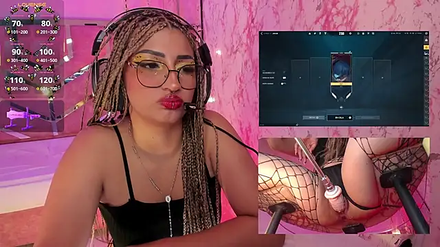 Snapshot of AriaNova_ chatting on March 2026 01:48:02 PM AriaNova online show from March 2026 01:48:02 PM