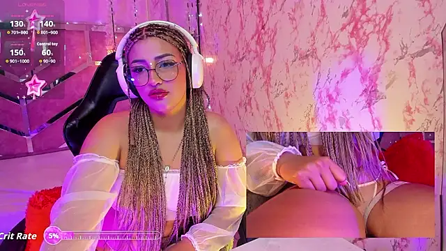 Snapshot of AriaNova_ chatting on March 2026 01:17:02 PM AriaNova online show from March 2026 01:17:02 PM