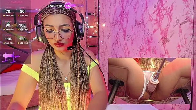 Snapshot of AriaNova_ chatting on March 2026 01:28:02 PM AriaNova online show from March 2026 01:28:02 PM