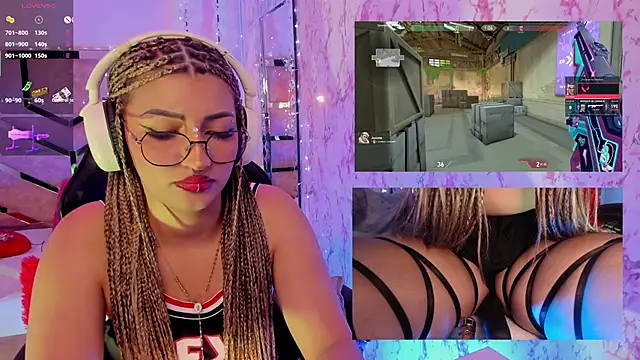 Snapshot of AriaNova_ chatting on March 2026 02:00:01 PM AriaNova online show from March 2026 02:00:01 PM