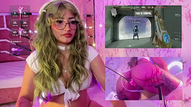 Snapshot of AriaNova_ chatting on March 2026 01:55:02 PM AriaNova online show from March 2026 01:55:02 PM