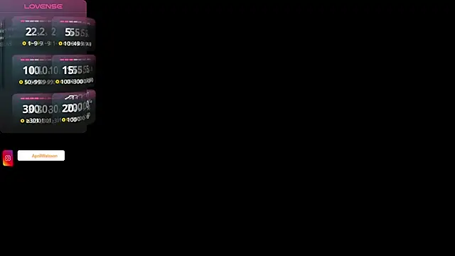 Aprilwatson online show from October 2025 07:01:02 PM