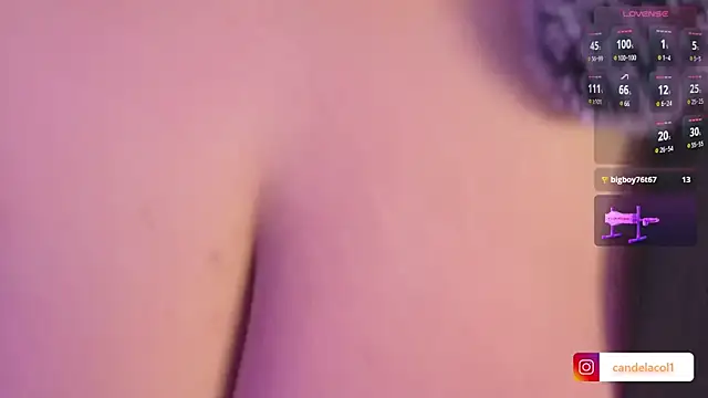 Snapshot of CandelaCool_ chatting on November 2025 12:26:01 PM CandelaCool online show from November 2025 12:26:01 PM