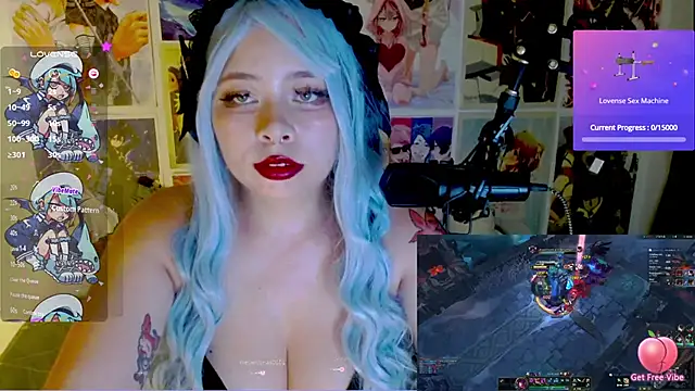 Snapshot of Lil-La chatting on November 2025 03:21:02 AM Lil-La online show from November 2025 03:21:02 AM