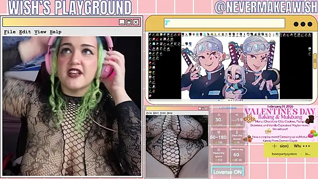 Snapshot of nevermakeawish chatting on February 2026 05:27:02 PM nevermakeawish online show from February 2026 05:27:02 PM