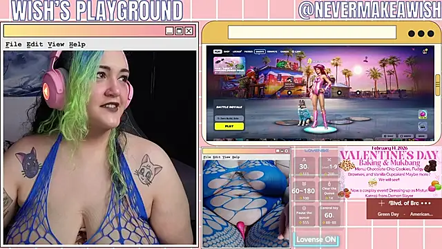 Snapshot of nevermakeawish chatting on February 2026 03:59:01 PM nevermakeawish online show from February 2026 03:59:01 PM