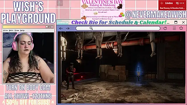 Snapshot of nevermakeawish chatting on February 2026 04:52:01 AM nevermakeawish online show from February 2026 04:52:01 AM