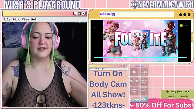 Snapshot of nevermakeawish chatting on February 2026 05:47:02 PM nevermakeawish online show from February 2026 05:47:02 PM